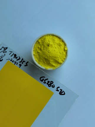 Amarelo inorgânico complexo do sulfeto de zinco do cádmio do pigmento da cor (PY 35) para a tinta de impressão de vidro